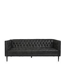 WILLIAMS sofa 3-s natural washed ebony