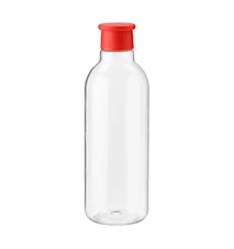 DRINK-IT Wasserflasche, 0,75 l. - warmes Rot
