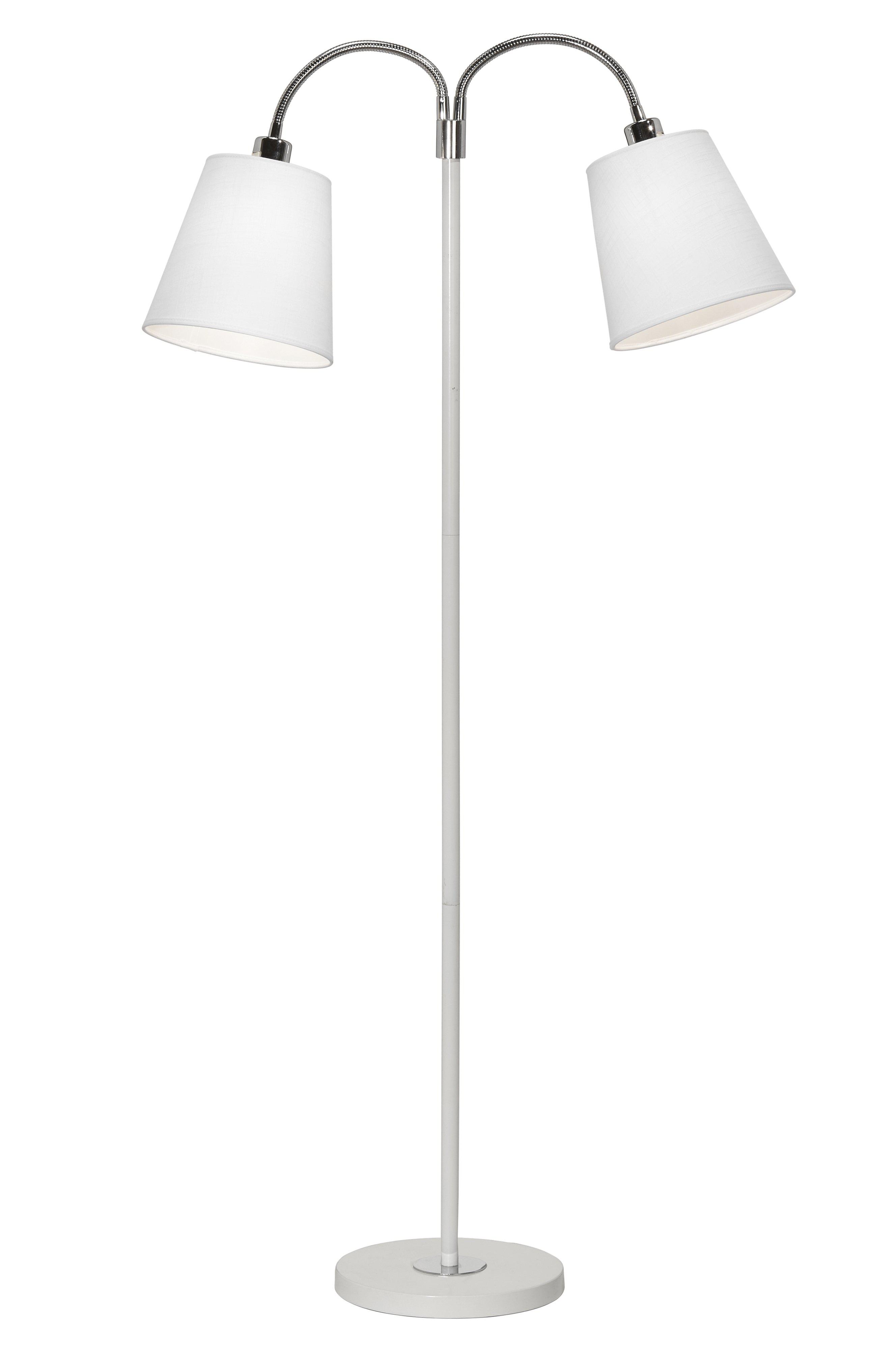 Gulvlampe Cia 2 armet Med lampeskjermer Cia Gulvlampe Cia 3 armet Med lampeskjerm Cia | Confident Living