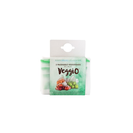 Veggio Återanvändningsbara Fruktpåsar 3-Pack