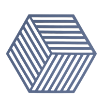 Hexagon Topfuntersetzer Denim