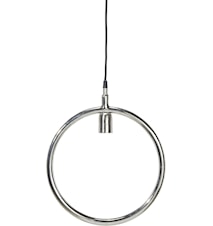 Circle taklampe Krom 25 cm