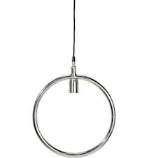 Circle taklampe Krom 25 cm