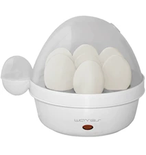 Cocedor de huevos blanco