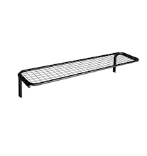 Classic sko L = 700 mm svart/svart skohylle enkel umontert