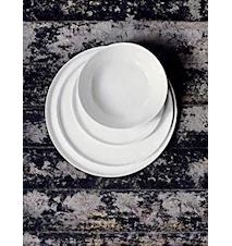 Deep Plate White 20 cm