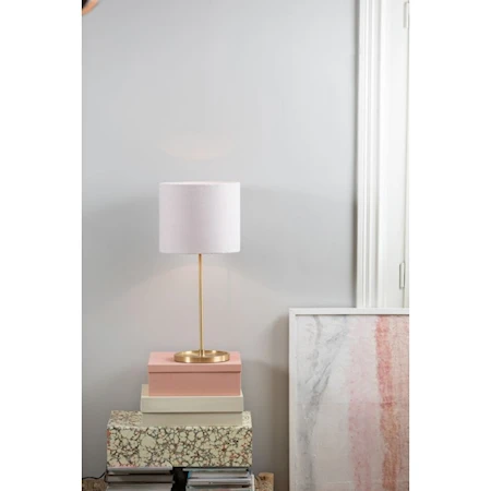 Sanna 28 cm lampeskjerm - Pale pink