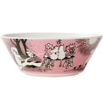 Moomin bowl 15 cm Love pink