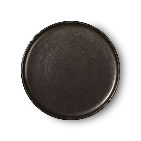 Home Chef Ceramics Tallerken Rustic Black