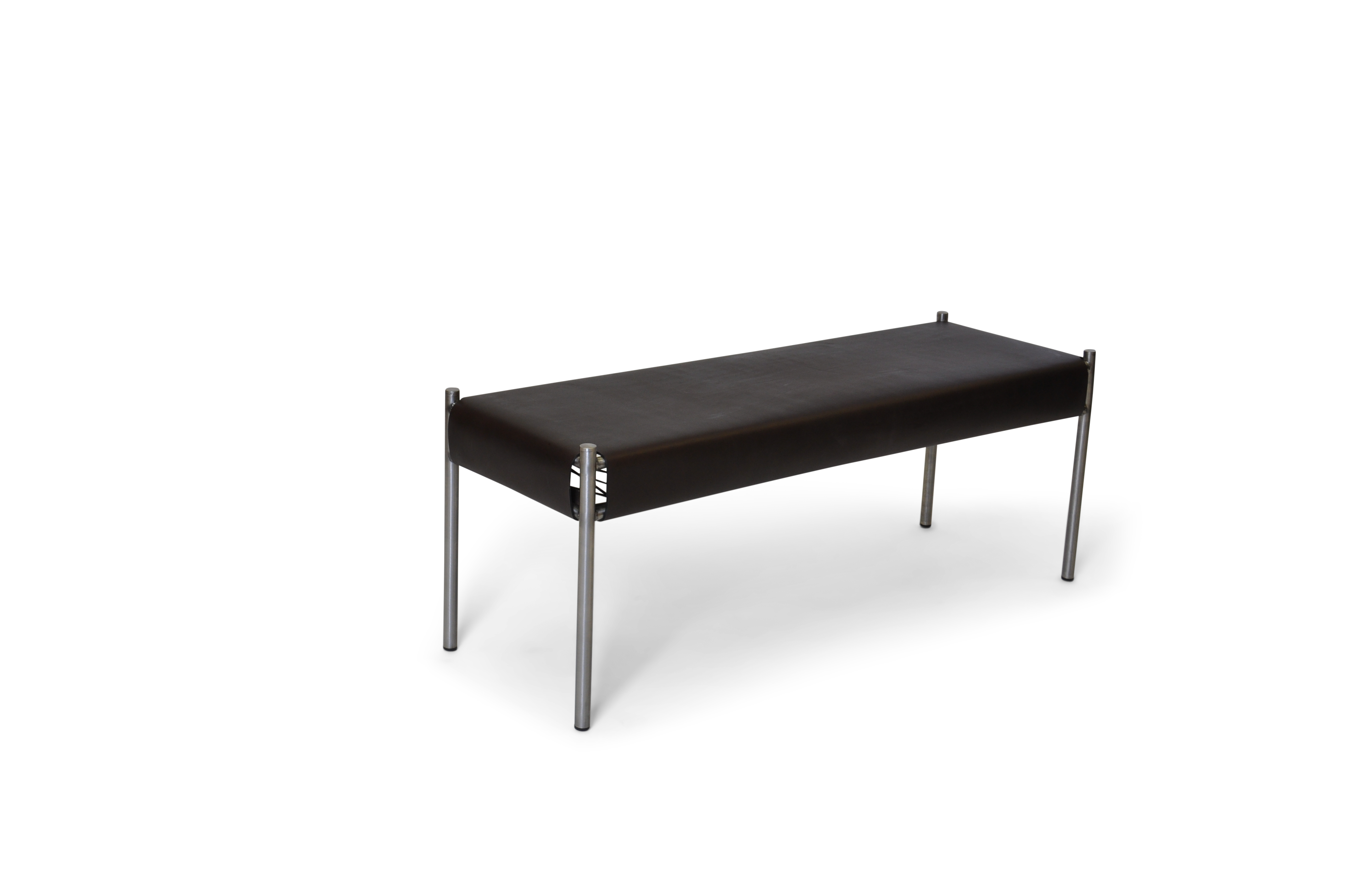 Kjøp Benk Mocca Skinn med Rustfri Stålramme | KitchenTime Kjøp Spisestol Coon 80x62 cm Natur | KitchenTime