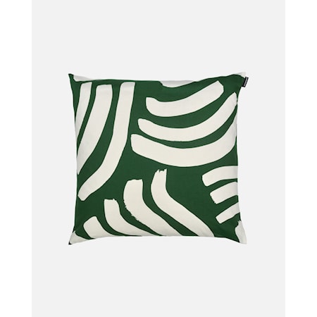 Hyräily Tyynynpäällinen 50 x 50 cm Vihreä/Valkoinen
