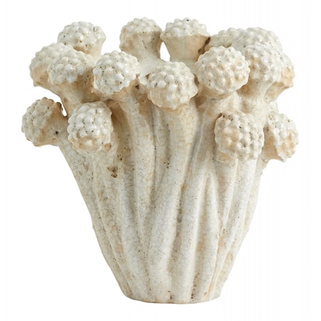 Nordal Fungi Vase Offwhite