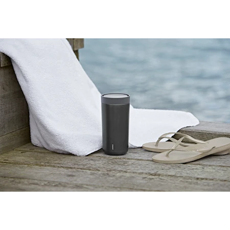 To Go Click Termospullo Mat Light Grey 0,4 L