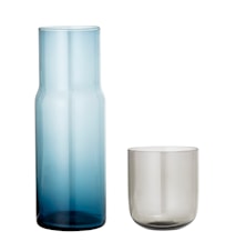 Decanter & Glass Multi-colour Glass