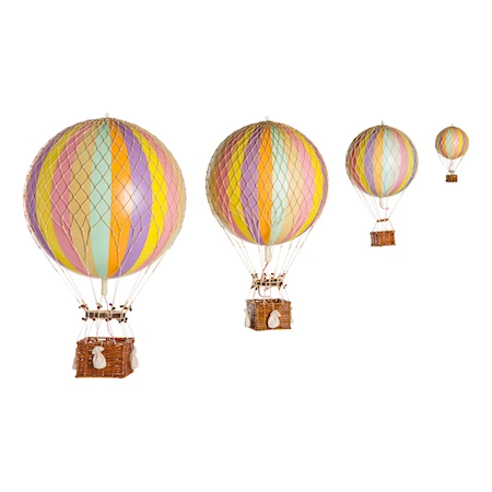 Royal Aero Luftballong 56 cm Regnbåge Pastell