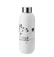 Keep Cool Drikkeflaske 0,75 L - Soft White - Moomin