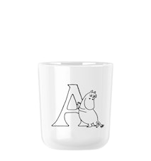 A Moomin ABC Becher 20 cl Weiß