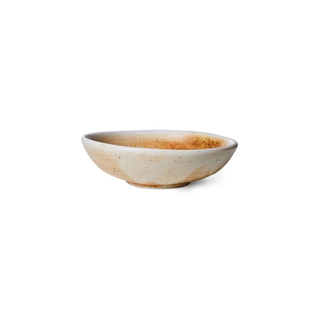 Chef ceramics: Fat 9 cm rustikk beige/brun