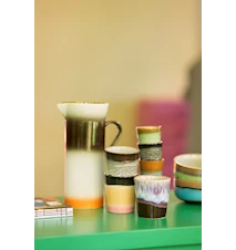 70's Kaffemugg 6-pack 18 cl 8 cm Keramik Stellar