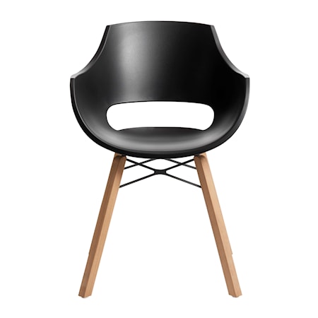 Stol Opal Oak PP Sort