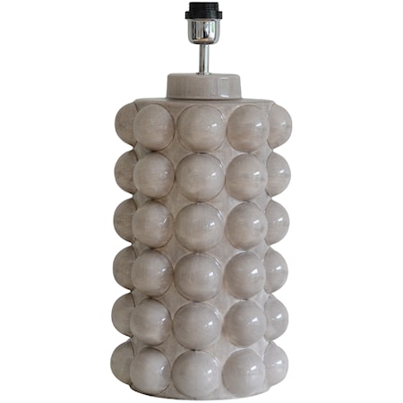 Bubbels Lampfot Brooken Grey 49 cm