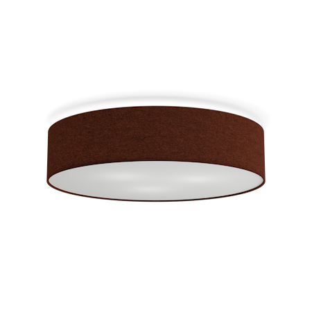 Belid Soft Plafond Ø50 cm Roströd ull