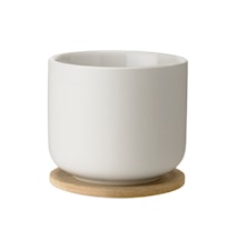 Theo cup with coaster - sand