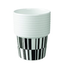 Filippa K mug de té y café negro/deco 2-pack