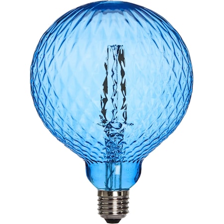 Lampadina Elegance LED Cristal Cristal blu 125 mm