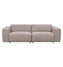 Willard Soffa 3-sits 236 cm Tyg Beige
