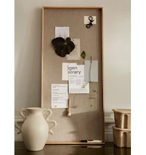 Scenery Pinboard Smal, naturlig eik