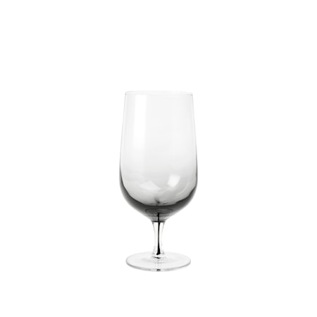 Läs mer om Amber Ölglas 18,5 cm Grå/Beige