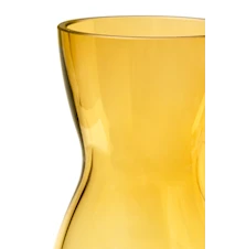 Calabas vase 16 cm, Amber
