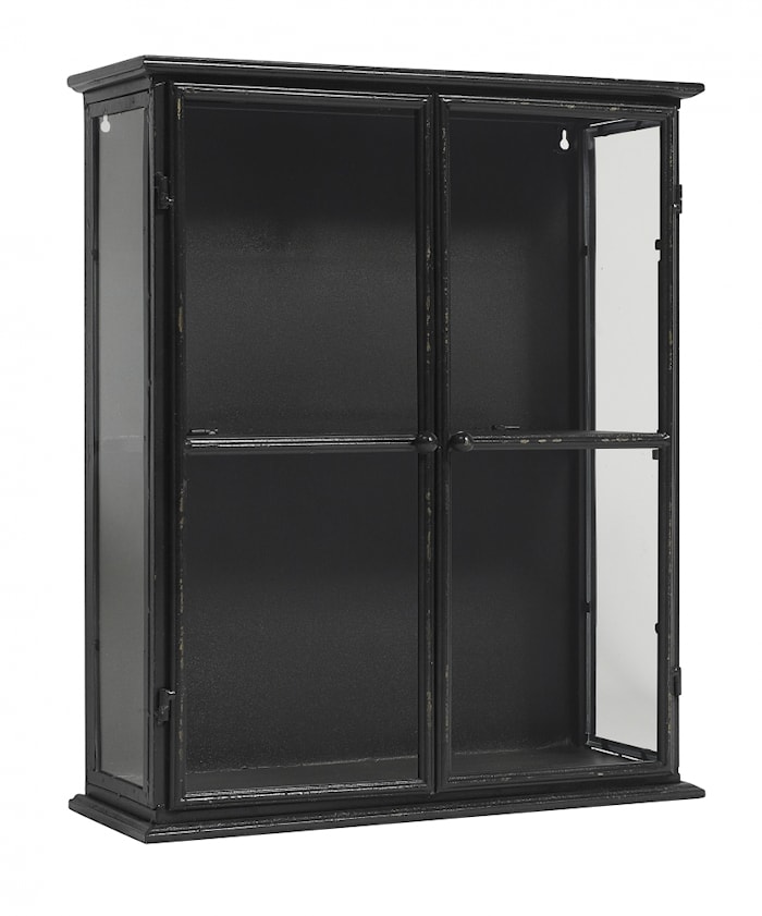 Downtown iron wall cabinett - Black