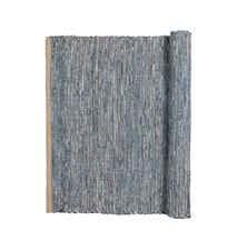 Magda Tæppe 60x90 cm Bomuld Flint Stone Blue