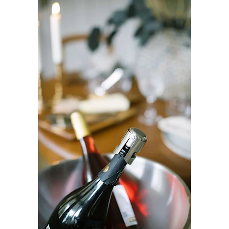 Vin- och Champagneförslutare Rostfritt Stål