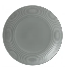 Maze Plate Grey 28 cm