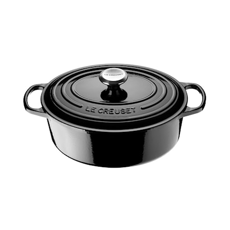 Le Creuset Oval gryta 31 Black