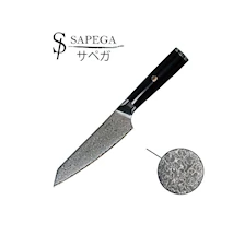 Kockkniv 16,5 cm Damaskus Seijaku Fusion VG10, 67 lager