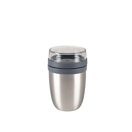 Lunch Container thermo Ellipse 500+200 Stainless Steel