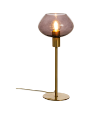 Bell Bordlampe høy IP20 Matt Messing/Røyk