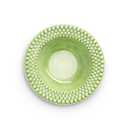 Bubbles Suppetallerken Grøn 25 cm