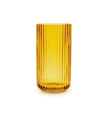 Lyngby Vase Amber Mundgeblasenes Glas H15,5 cm