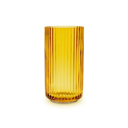 Lyngby Vas Amber Munblåst Glas H15,5 cm