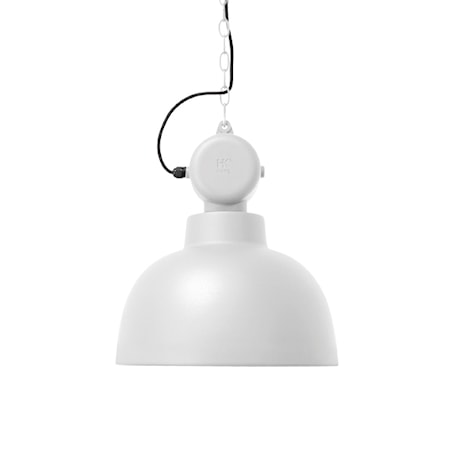 Factory lampe M Matt Hvit