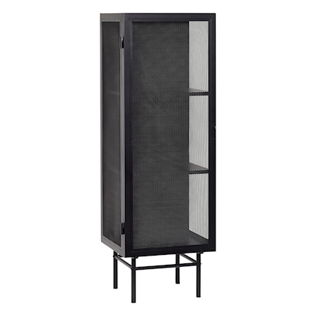 Hübsch Metalskab 50x45xh150 cm – Sort