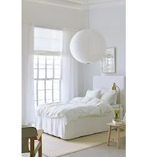 Miramar Sänggavelklädsel White 180x140x4 cm