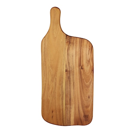 Raw Chopping board Teak 43x19 cm