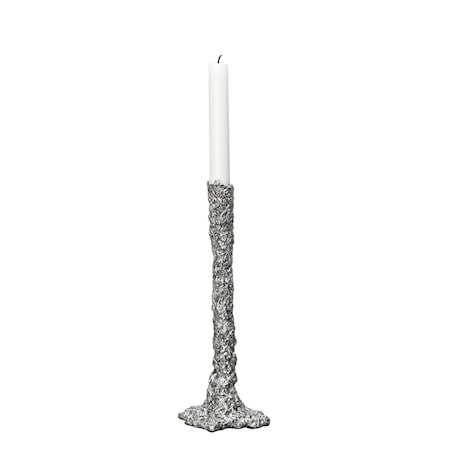 Ljusstake Space Silver 28 cm