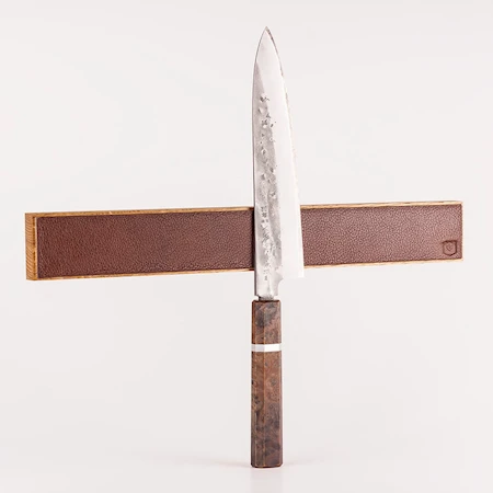 Darkbrown Leather Knifeholder 40 cm